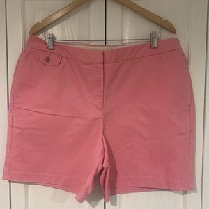 Woman’s Lands End Pink Shorts Size 16 Petite